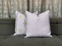 Pink moroccan silk Pillows