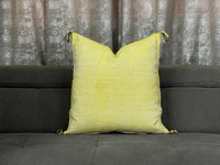 Yellow moroccan silk Pillows