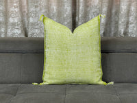 Green moroccan silk Pillows