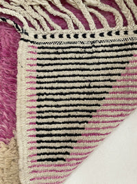 Tiziri Beldi Rug - 3x5ft- Beni Ourain Rug
