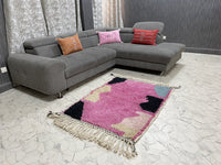 Tiziri Beldi Rug - 3x5ft- Beni Ourain Rug