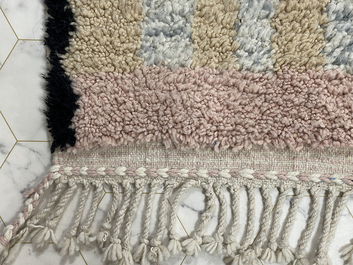 Bazarugs Luxury Beni Ourain Rug in Beloved Berber Treasures Rug, 3x3 ft