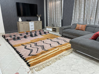 Beloved Berber Treasures Rug - 8x14ft- Beni Ourain Rug