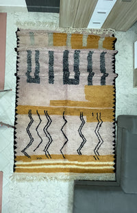 Beloved Berber Treasures Rug - 8x14ft- Beni Ourain Rug