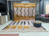 Beloved Berber Treasures Rug - 8x14ft- Beni Ourain Rug