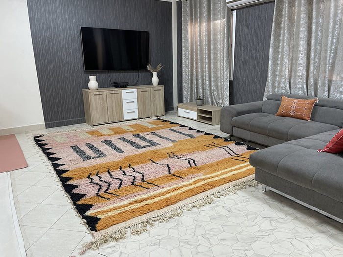 Bazarugs Luxury Beni Ourain Rug in Beloved Berber Treasures Rug, 7x10 ft