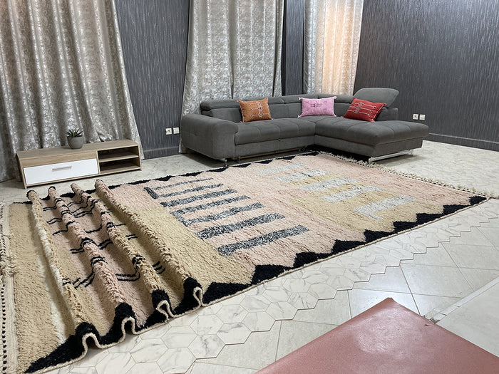 Beloved Berber Treasures Rug - 8x15ft- Beni Ourain