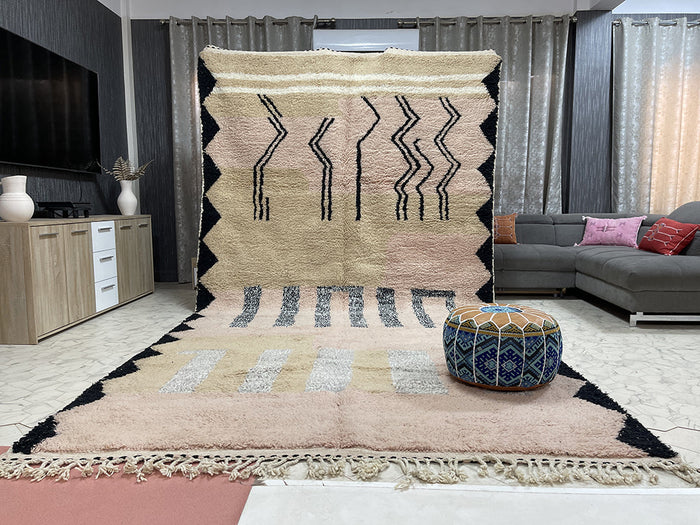 Beloved Berber Treasures Rug - 8x15ft- Beni Ourain Rug