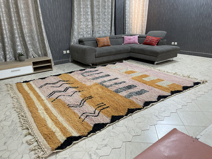 Bazarugs Luxury Beni Ourain Rug in Beloved Berber Treasures Rug, 8x10 ft