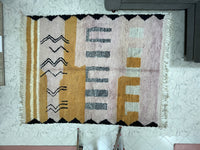 Bazarugs Beloved Berber Treasures Rug — Handwoven Beni Ourain Rug, 5x7 ft