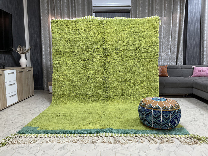 Serenity Grove Rug by Bazarugs — Authentic Beni Ourain Rug, 7x10 ft