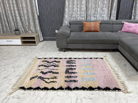 Bazarugs Beni Ourain Rug — Beloved Berber Treasures II Rug, 3x5 ft
