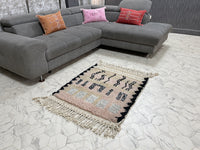 Bazarugs Beni Ourain Rug — Beloved Berber Treasures III Rug, 3x3 ft