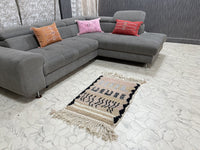 Bazarugs Beni Ourain Rug — Beloved Berber Treasures V Rug, 2x3 ft