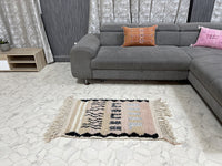 Bazarugs Luxury Beni Ourain Rug in Beloved Berber Treasures Rug, 2x3 ft
