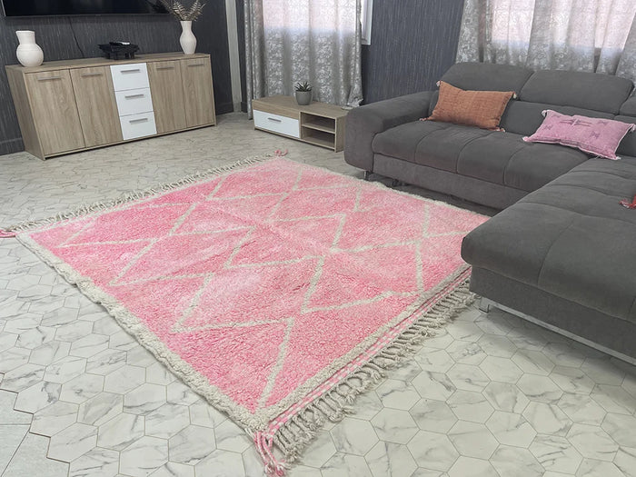 Bazarugs Oceanic Breeze — Grand Custom Beni Ourain Rug, Made to Order