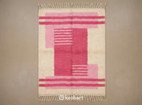 Alt text for product/flat-lay image (descriptive, keyword-rich, max 250 chars, e.g. 'Handwoven Beni Ourain Moroccan Rug 8x10 ft Cream and Black Diamond Pattern')